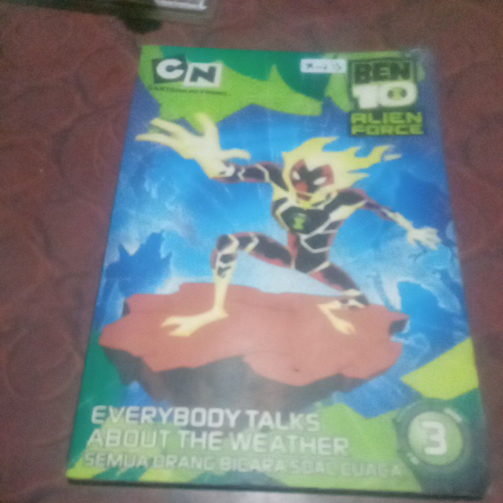 komik cartoon network BEN 10 X-213