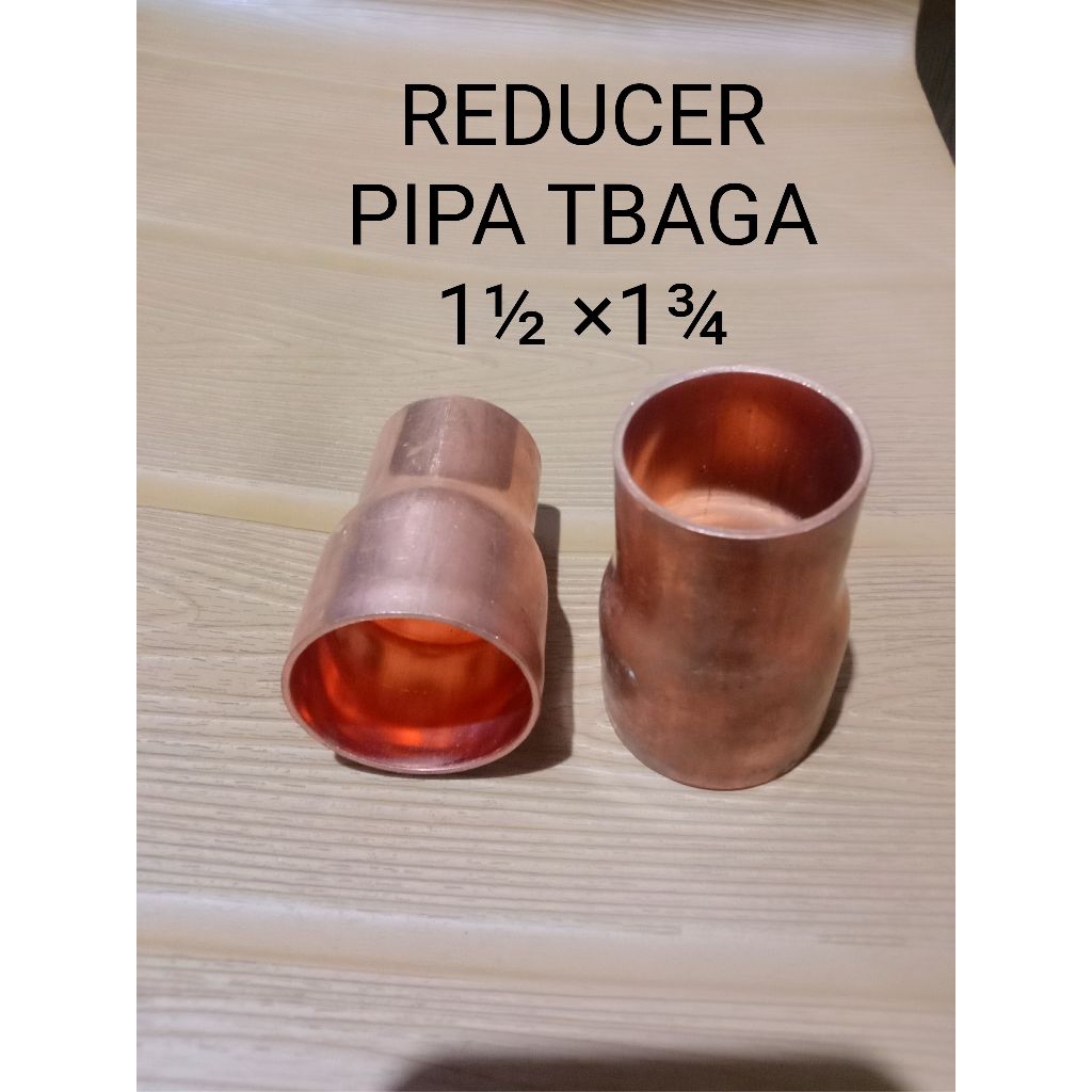 REDUCER Shock 1½ × 1¾  pipa Tembaga Sok  Sambung