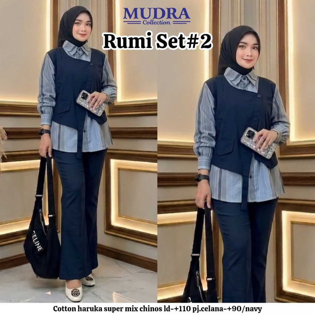 Gamis Mudra Collection / Gamis Terbaru / Gamis Wanita / Gamis Premium / Ulya / Rumi / Mudra Hijab