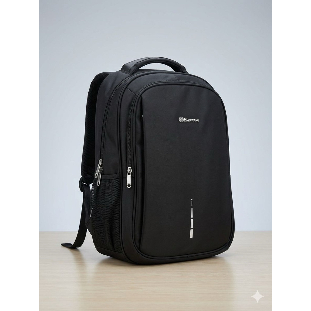 Tas Ransel Pria Premium | Bahan import Tebal | Ransel BiaoWang 19inch | Big size Quality