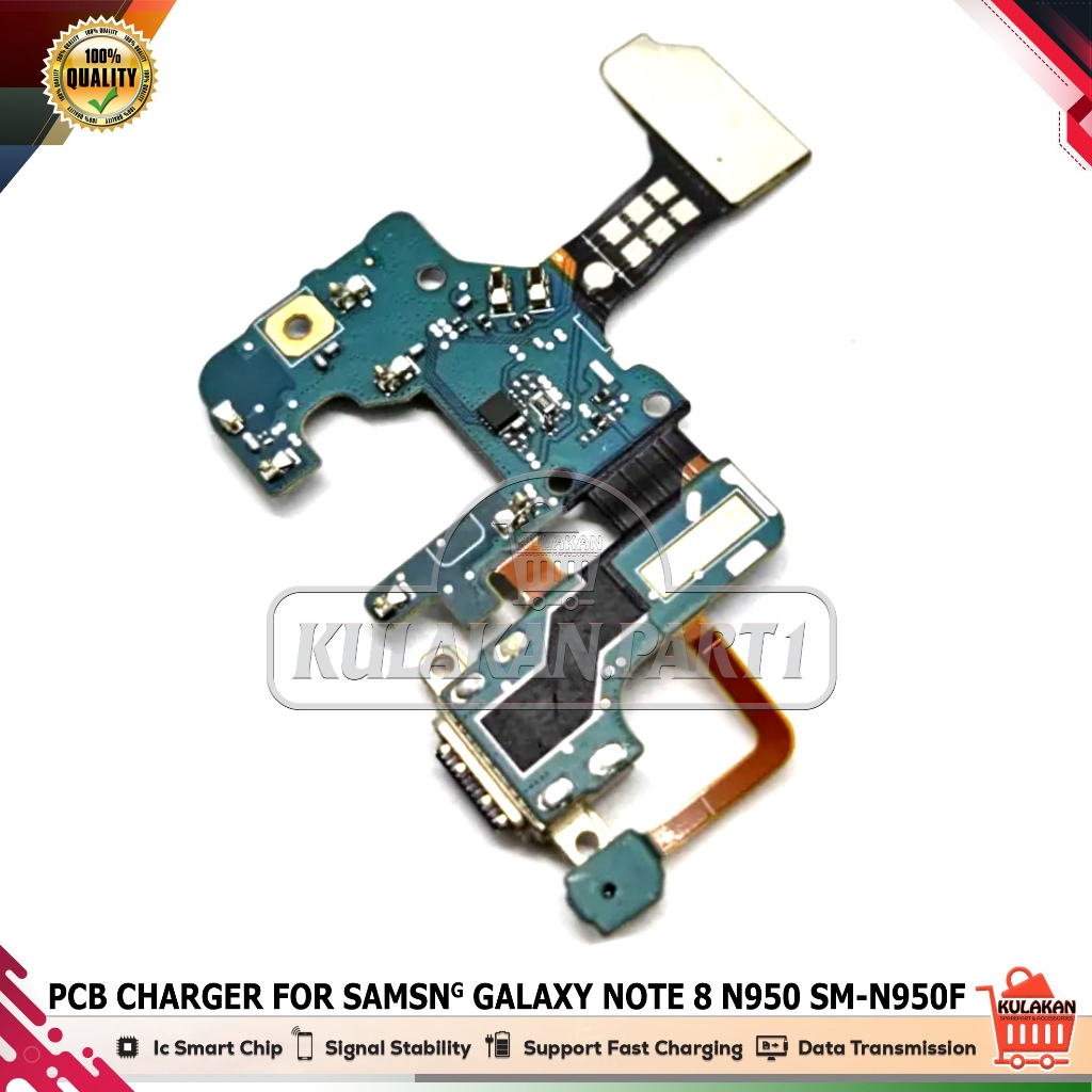 FLEXIBEL PAPAN CAS KONEKTOR CHARGER CONEKTOR CAS SAMSUNG NOTE 8 N950 N950F ORI WITH IC
