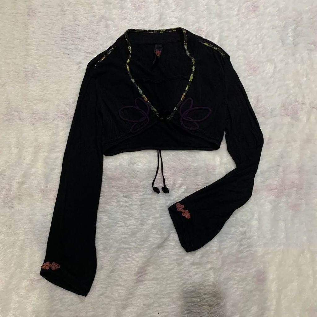 OUTER ONLY OZZ Oneste oriental outer cardigan kawaii kawai coquette dollete gothic grunge princess p
