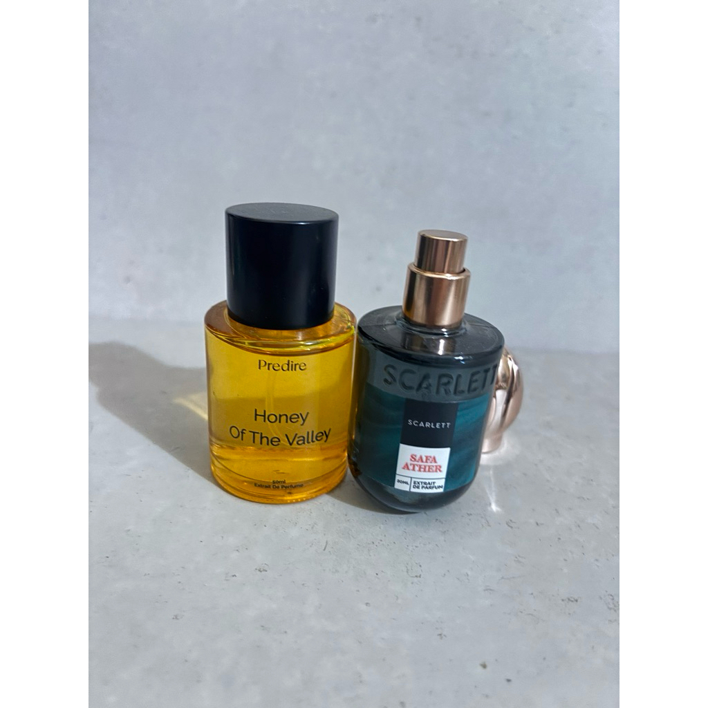 Bundling Sale Parfum Predire Honey of The Valley + Scarlett Safa ether