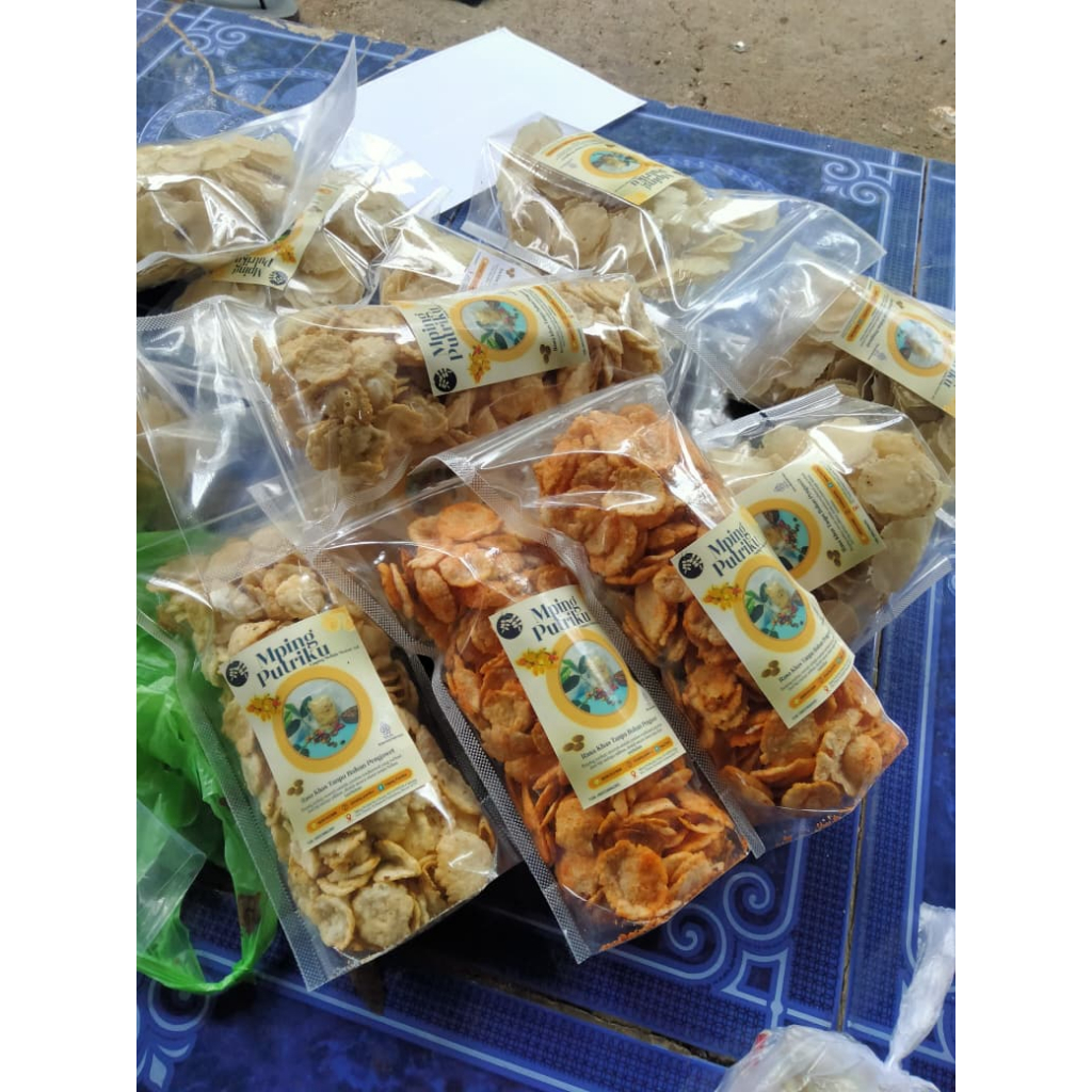 Balado Pedas Manis & Original Keceprek Biji Melinjo (Emping Kecil) Melinjo Asli 100%