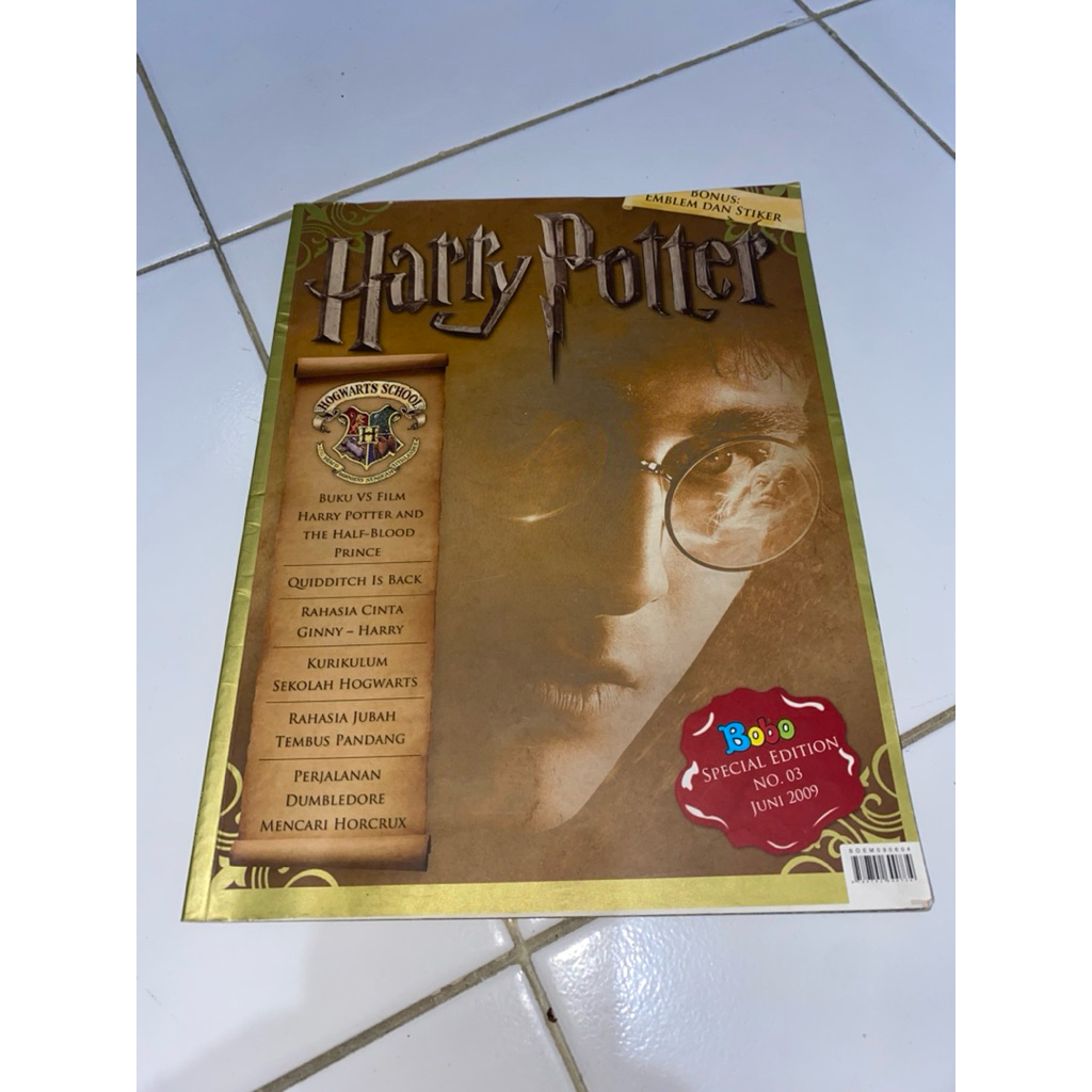 majalah Bobo edisi harry potter