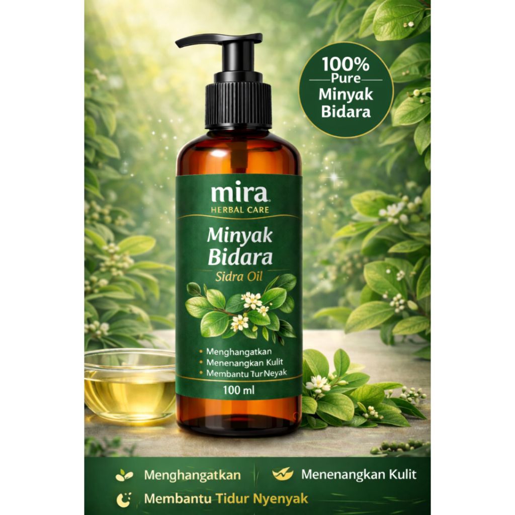 Minyak Bidara Sidr Oils 100ml Mira Herbal Care
