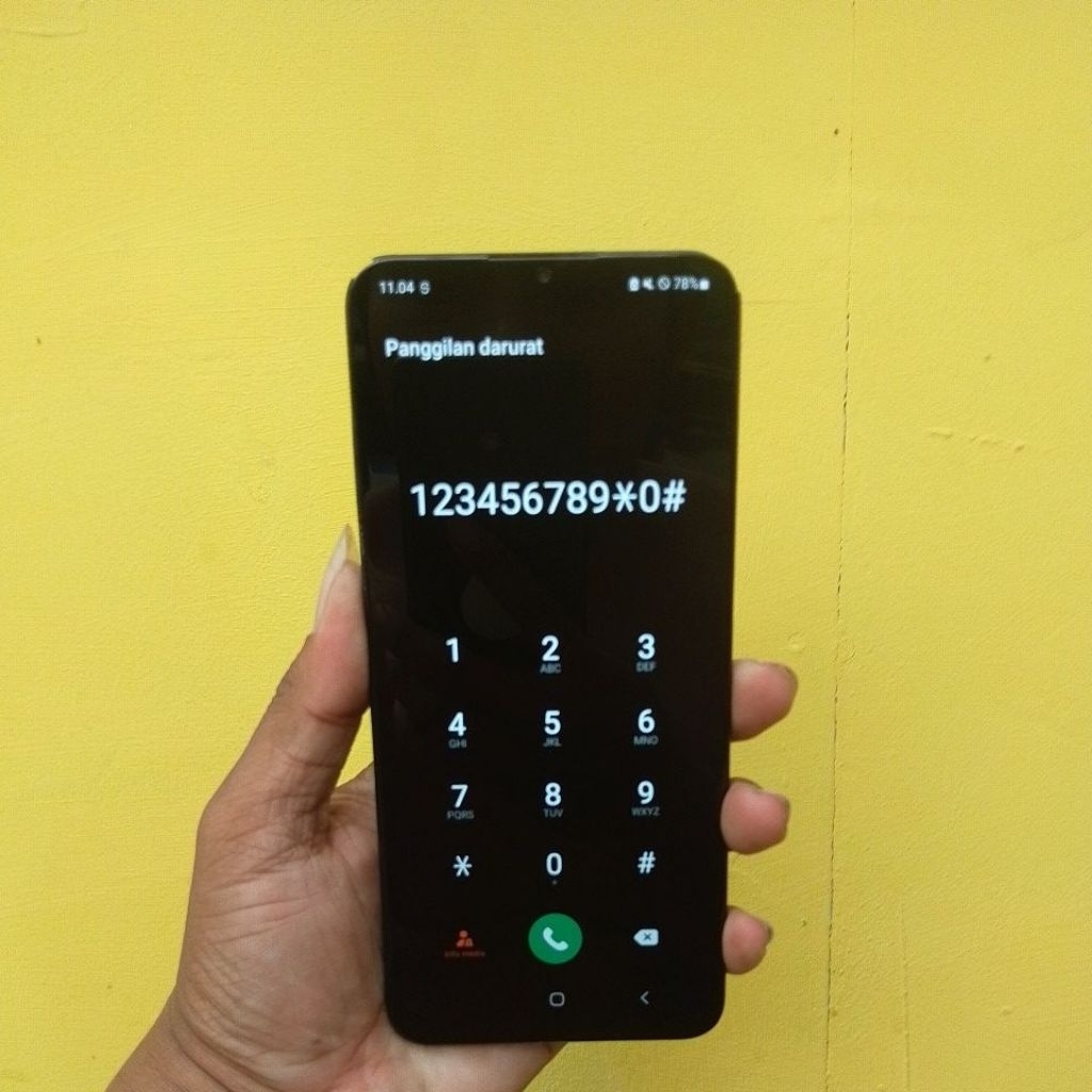 mesin Samsung A04e normal tested lcd tidak ada