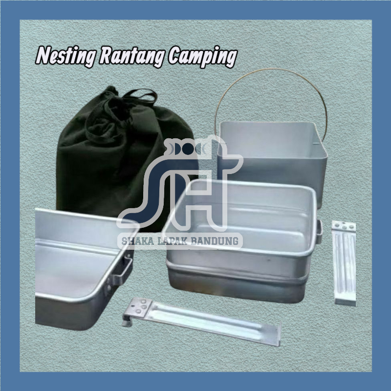 Nesting/misting hijau/misting TNI/misting serbaguna/misting tni komplit