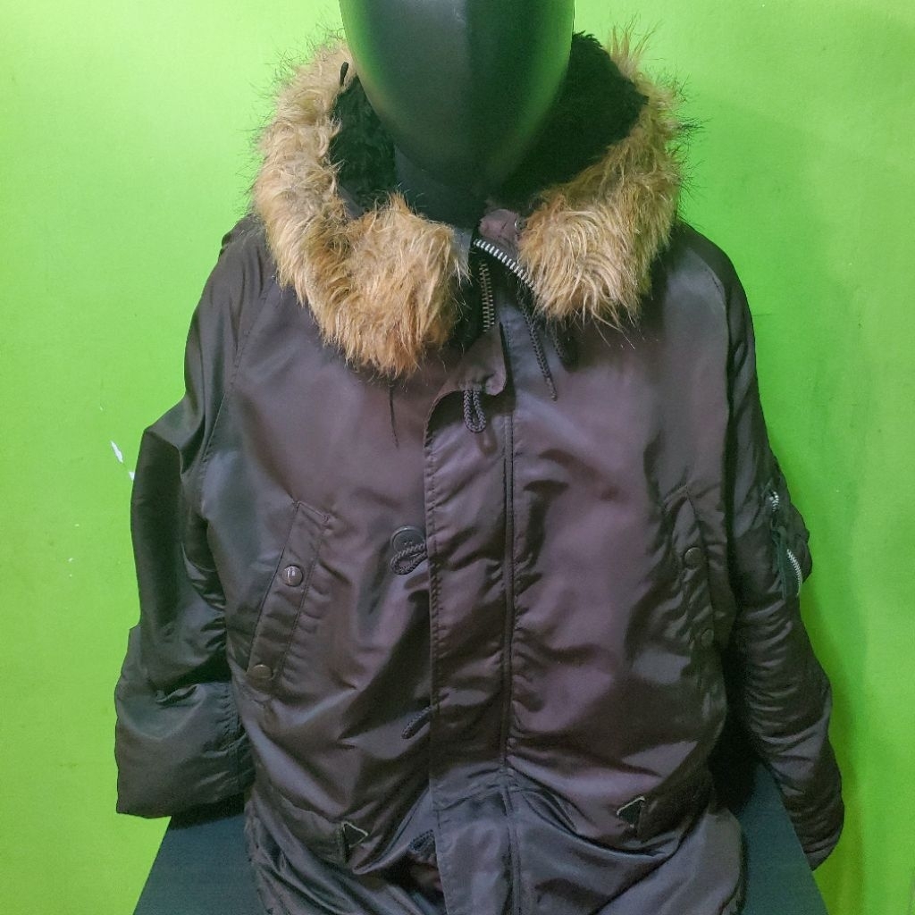 Jacket N3B Alpha Industries Brown Hound Wolf RE 9