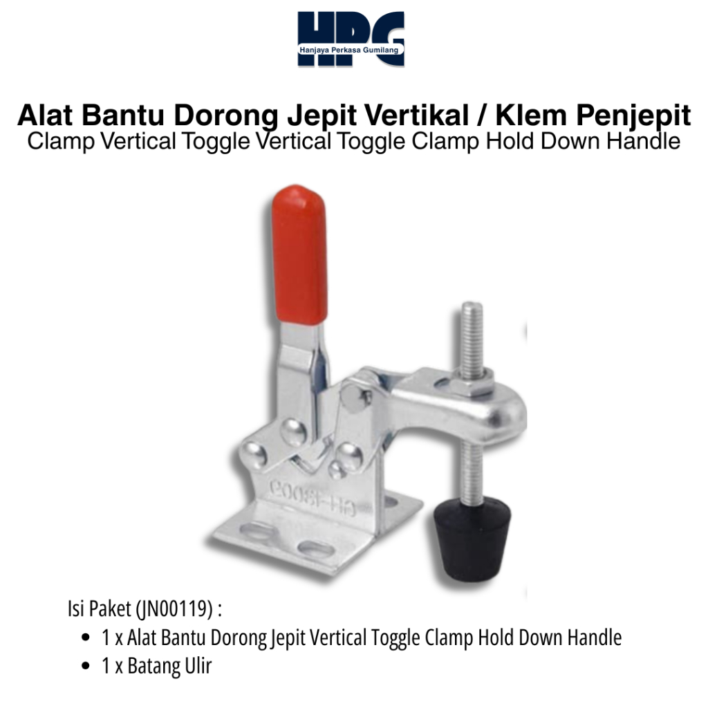 Clamp Vertical Toggle Klem Penjepit Vertikal Toggle Clamp Hold Down Handle