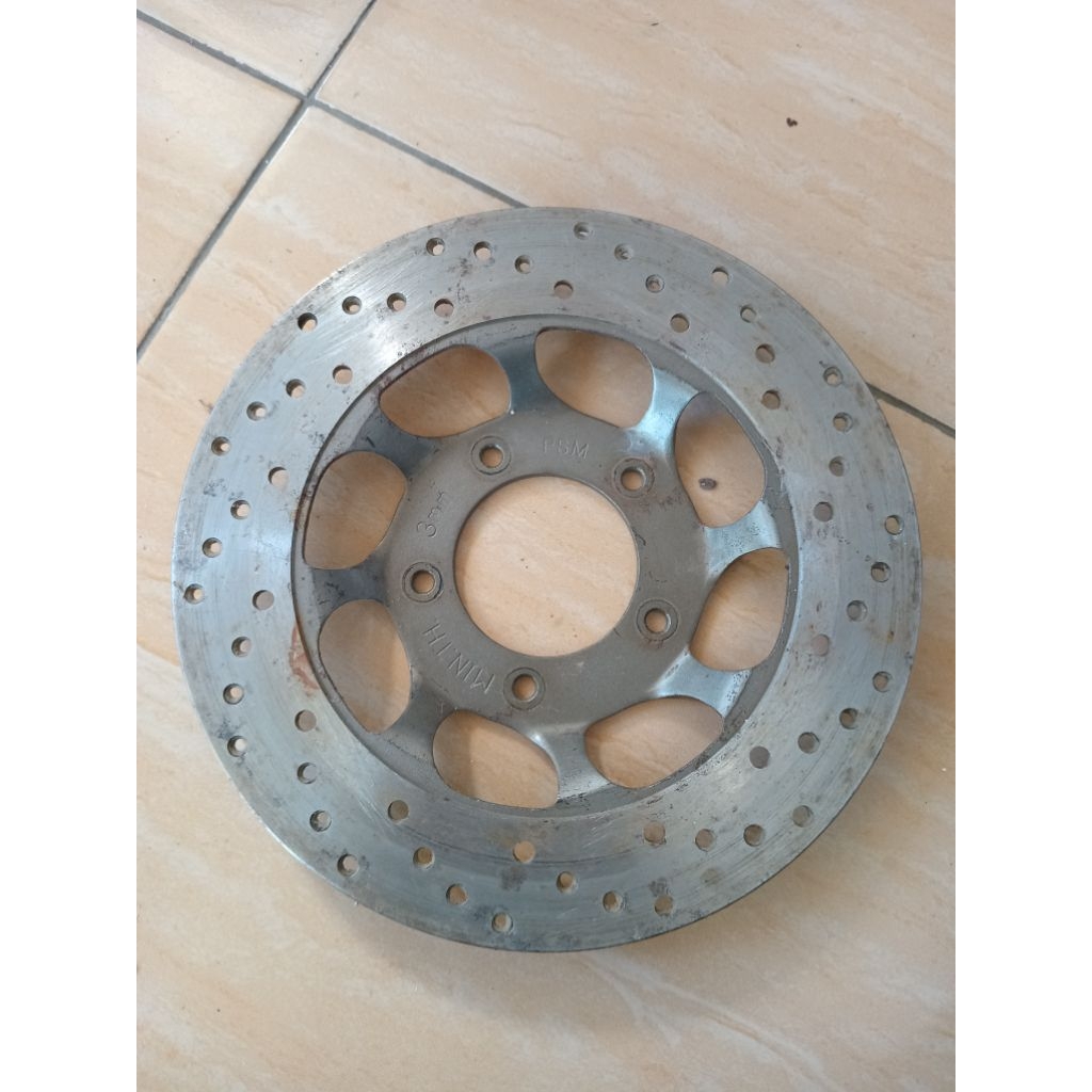 piringan cakram depan honda supra lama/supra x lama/supra fit lama (PSM) seceond