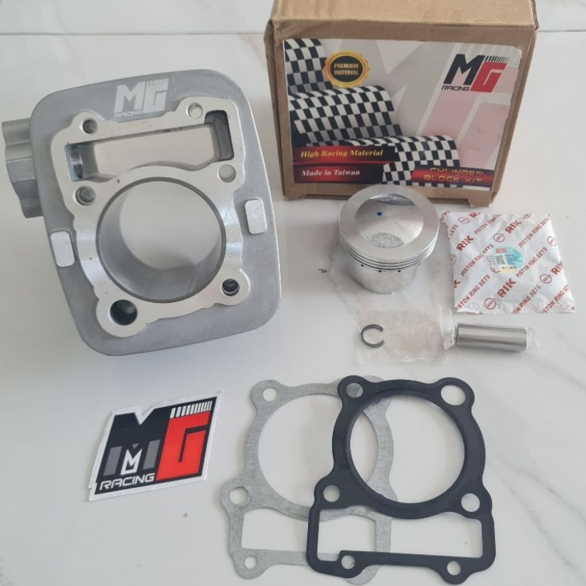 CYLINDER BLOCK BORE UP KLX 63 66 CASTING SET MG RACING