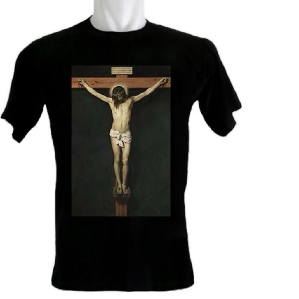 KAOS ROHANI GAMBAR TUHAN YESUS SALIB COD