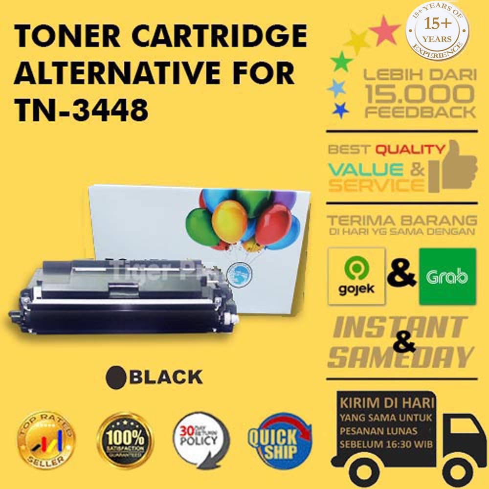 Toner Cartridge Compatible TN3448 TN-3448 L5600DN L5900DW L6900DW