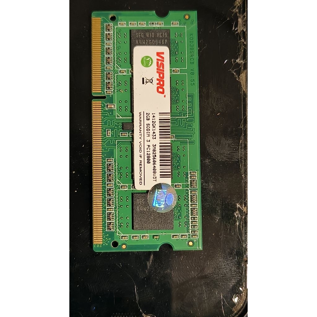 ram pc laptop 2 GB DDR 2 visipro pc 12800 bekas