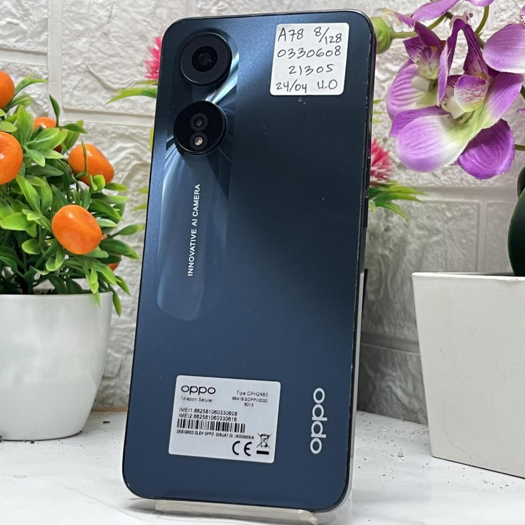 OPPO A78 5G 8/128GB Bekas Second Original
