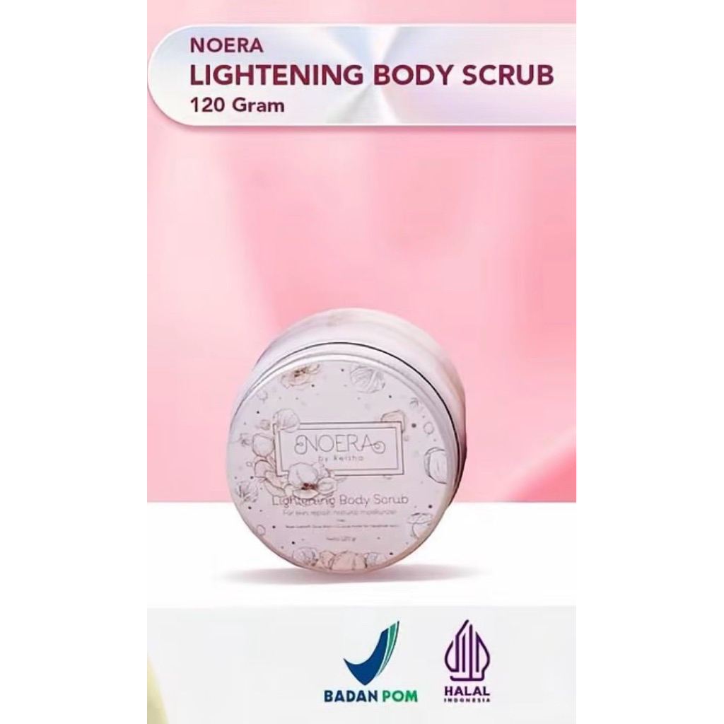 body scrub lightening Noera + gift
