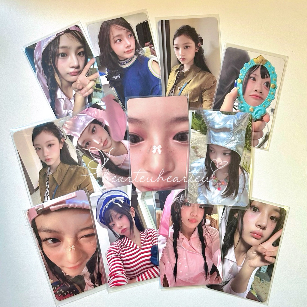 hearteuhearteu — [READY STOCK] NEWJEANS / NJZ / MHDHH Official Photocard from 2025 Season's Greeting