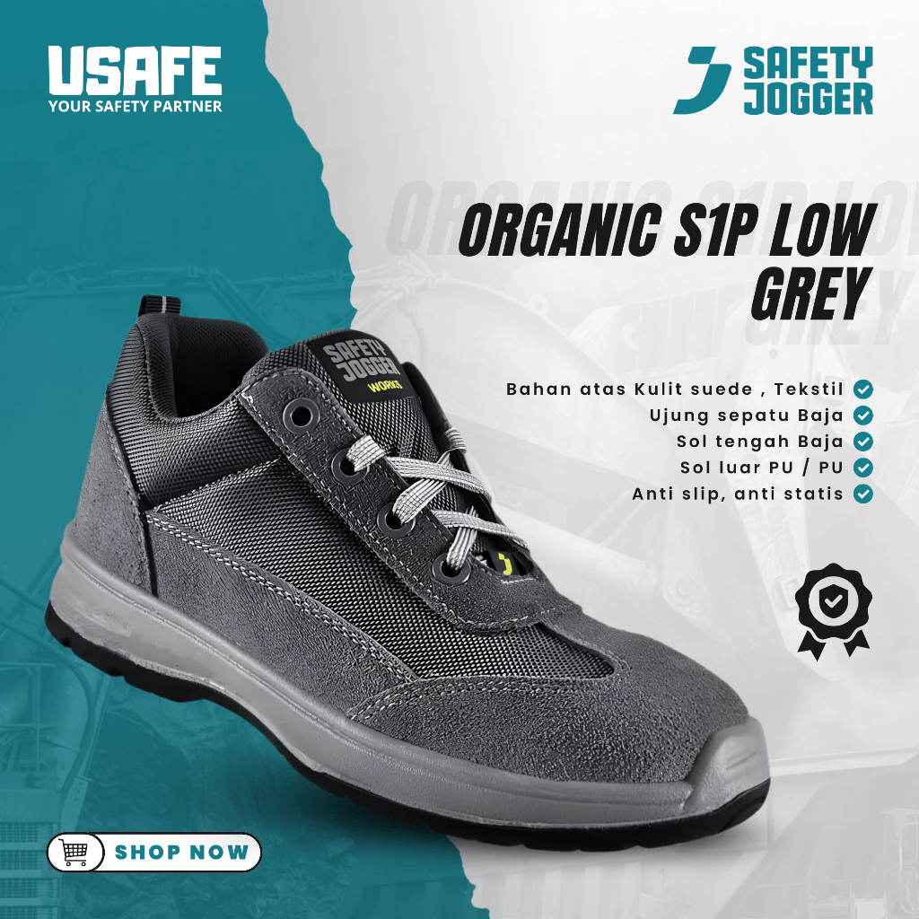 Sepatu Safety Jogger Organic