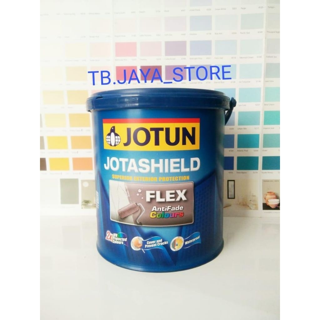 JOTUN JOTASHIELD FLEX 2.5L CAT TEMBOK EXTERIOR / JOTUN SPACE GREY 5255