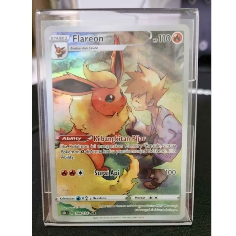 Flareon CHR - Pokemon TCG Indonesia