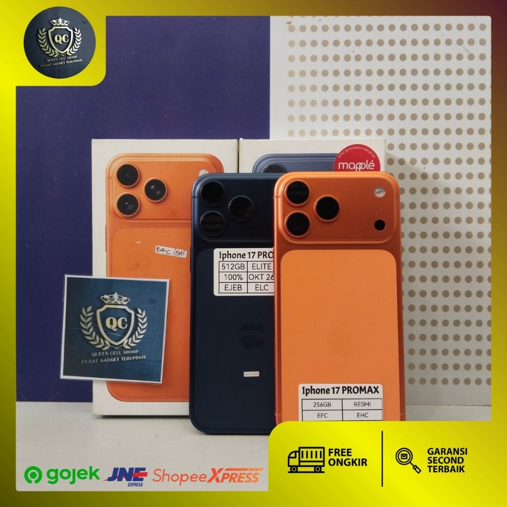 APPLE IP 17 PRO MAX 512GB IBOX SECOND FULLSET