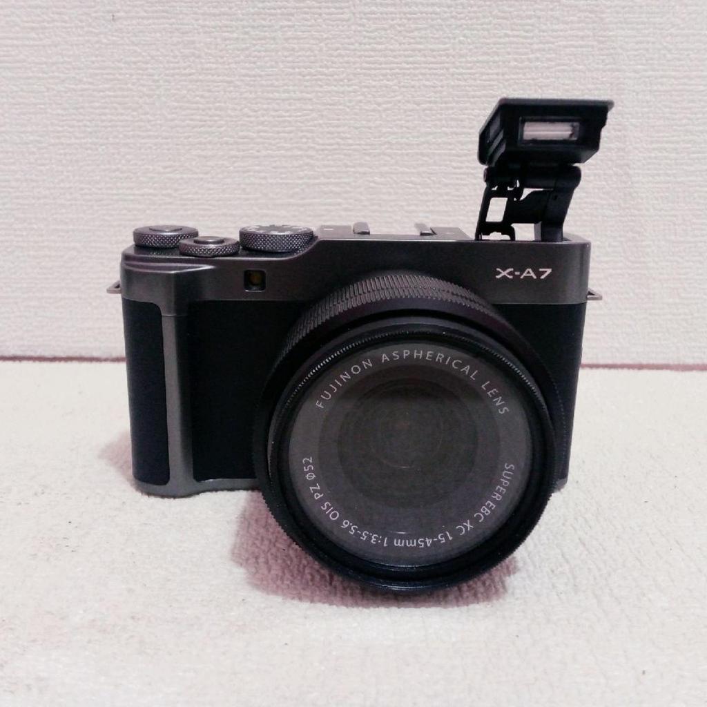 Fujifilm X-A7 lensa 15-45mm kamera mirrorless camera second