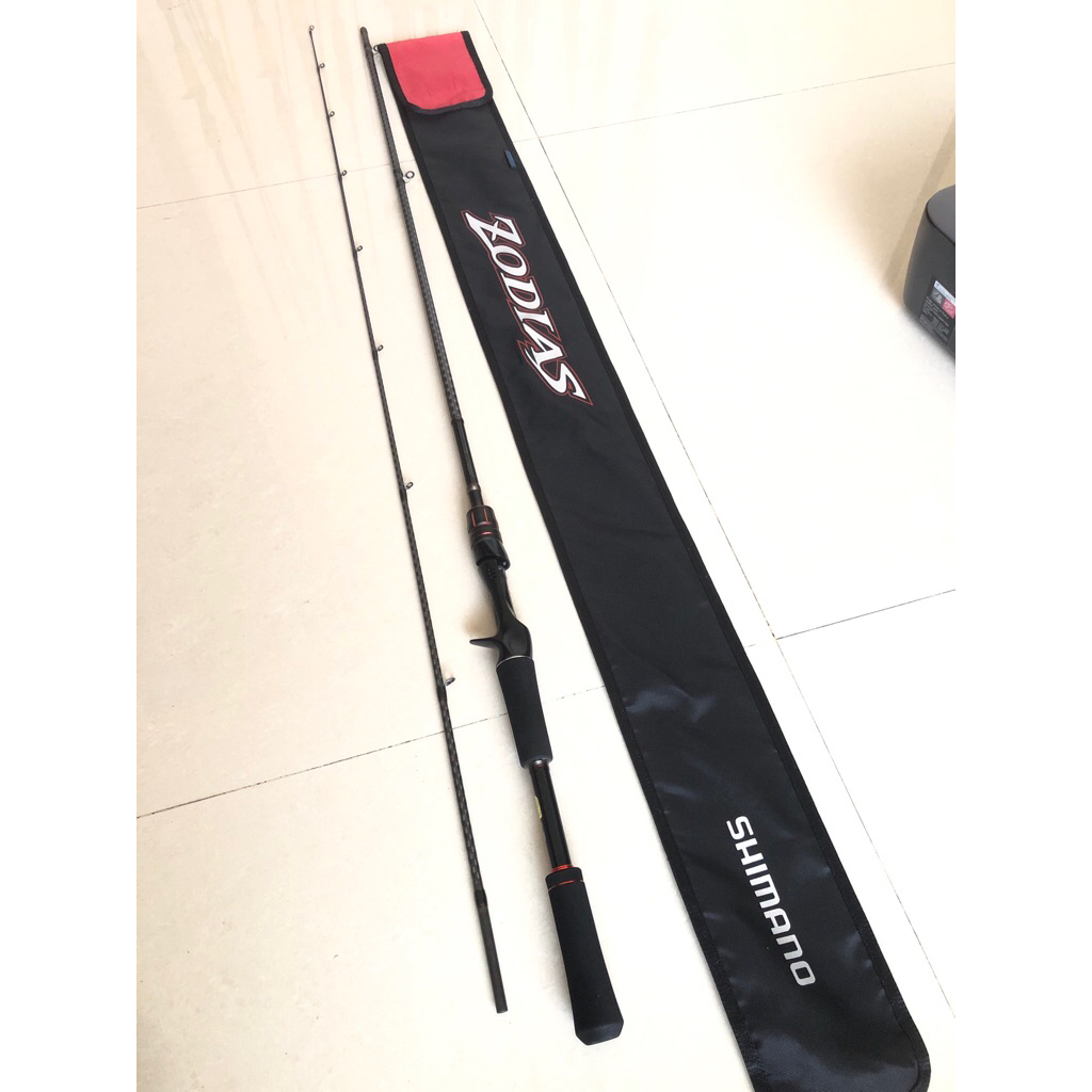 joran bc shimano zodias gen 1 bfs 12lb 6.8” bekas