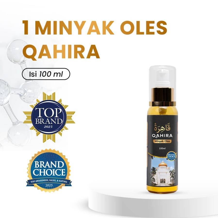 QAHIRA MINYAK OLES Asli Original Atasi Benjolan Tumor Leher Lipoma Ampuh