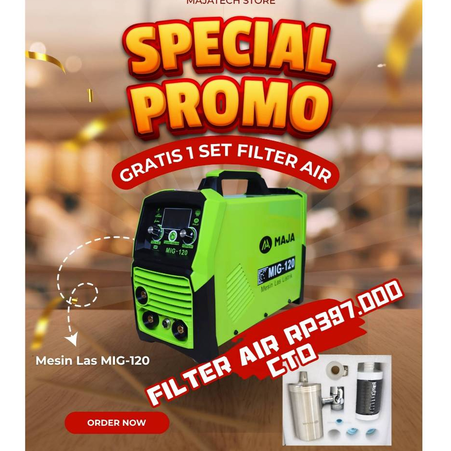 Pengelasan busur argon Pengelasan terlindung Maja Welding machine Mesin las inverter Pengelasan list