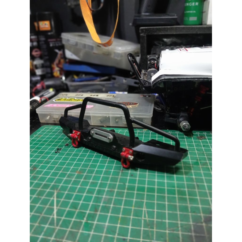 Metal Bumper Front 1/10 RC crawler Axial TRX4 Defender