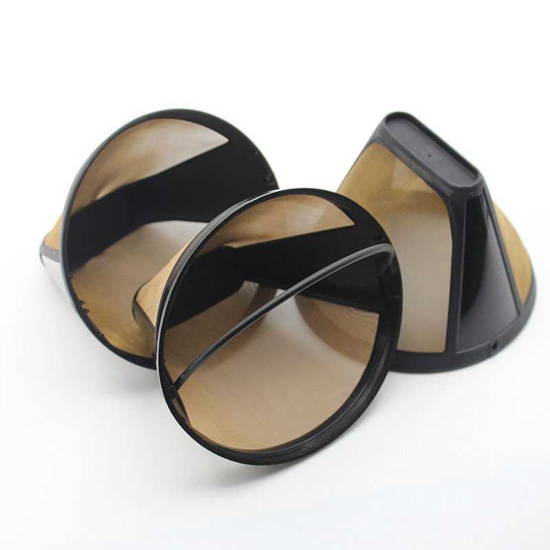 Saringan Kopi Filter Cone Shaped Coffee Dripper 1 PCS Tahan Karat dan Kuat One Two Cups - K741