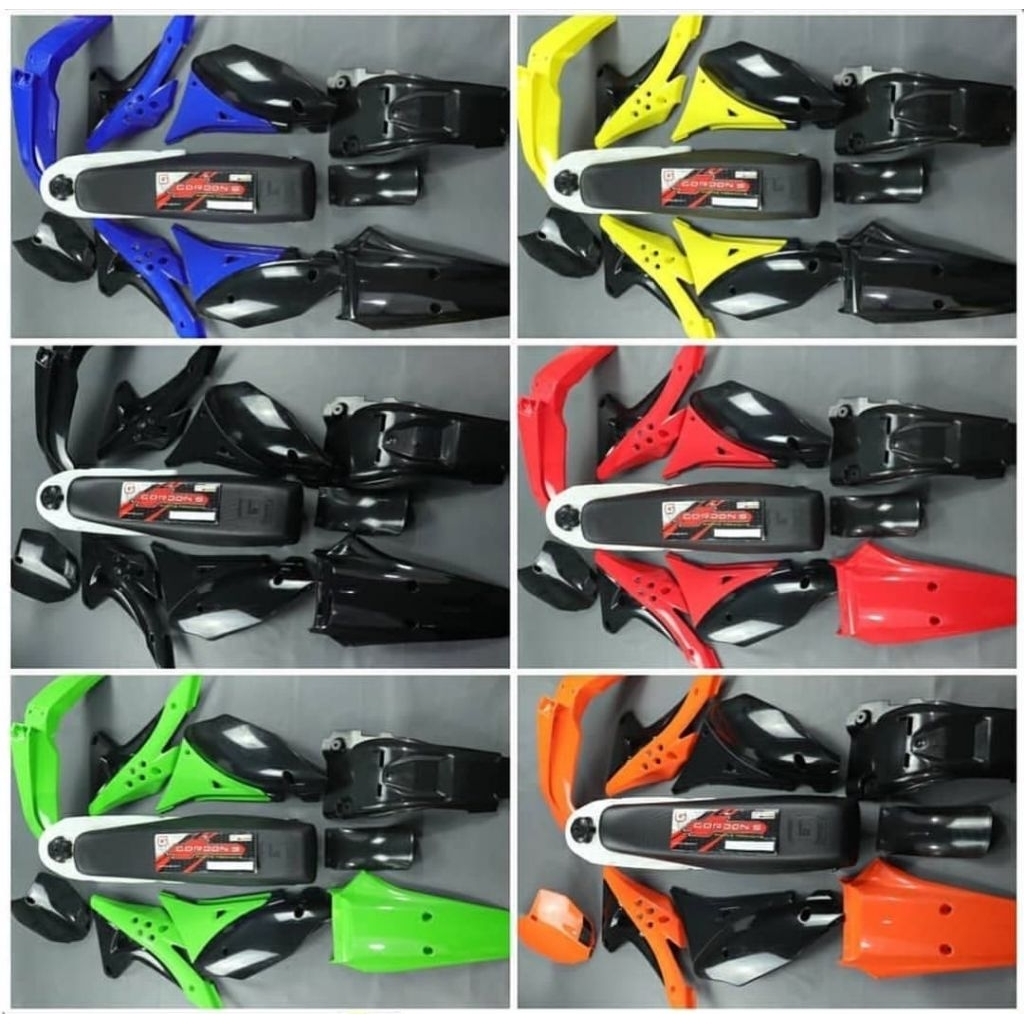 body set gordon kawasaki klx