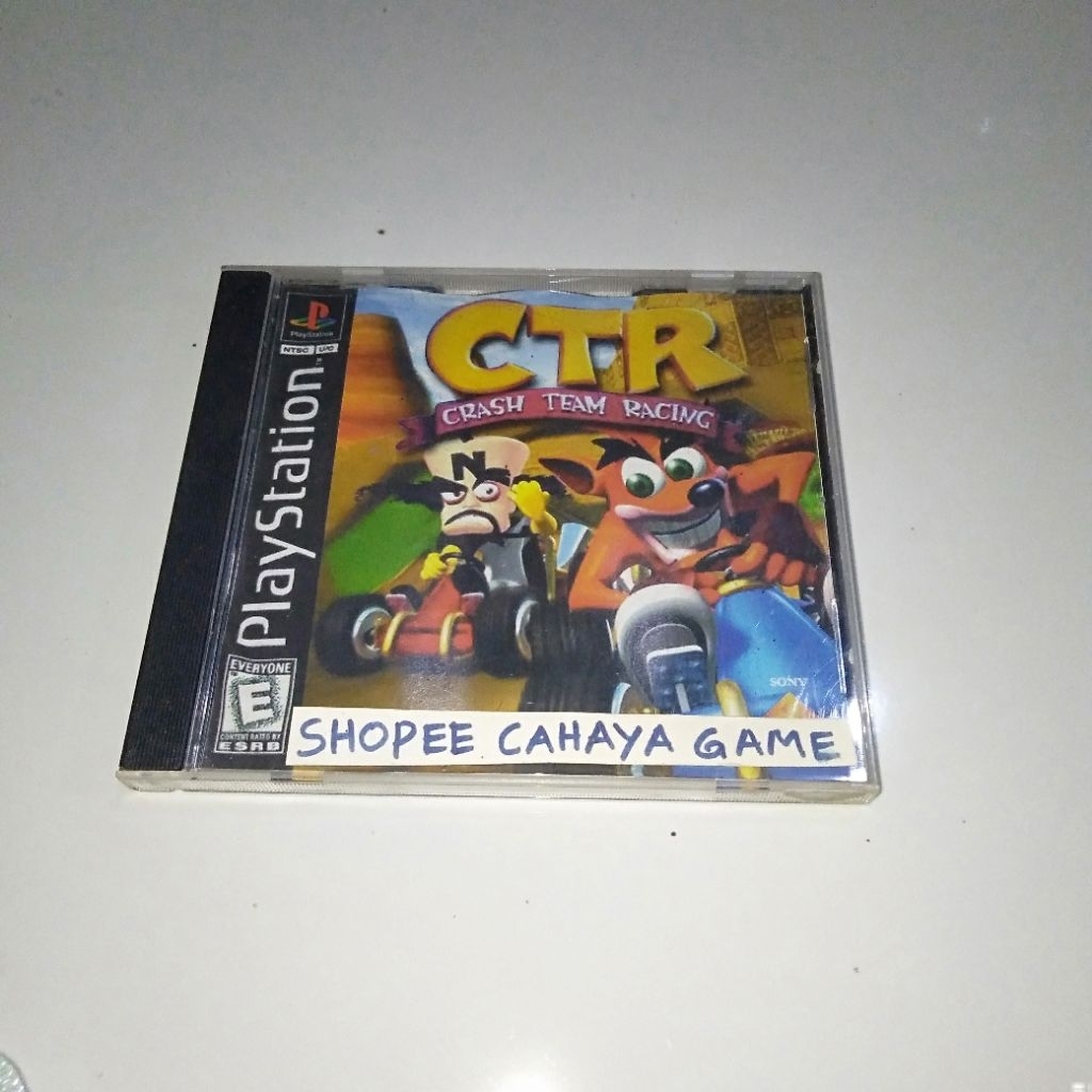 kaset ps1 CTR ( crash team racing )