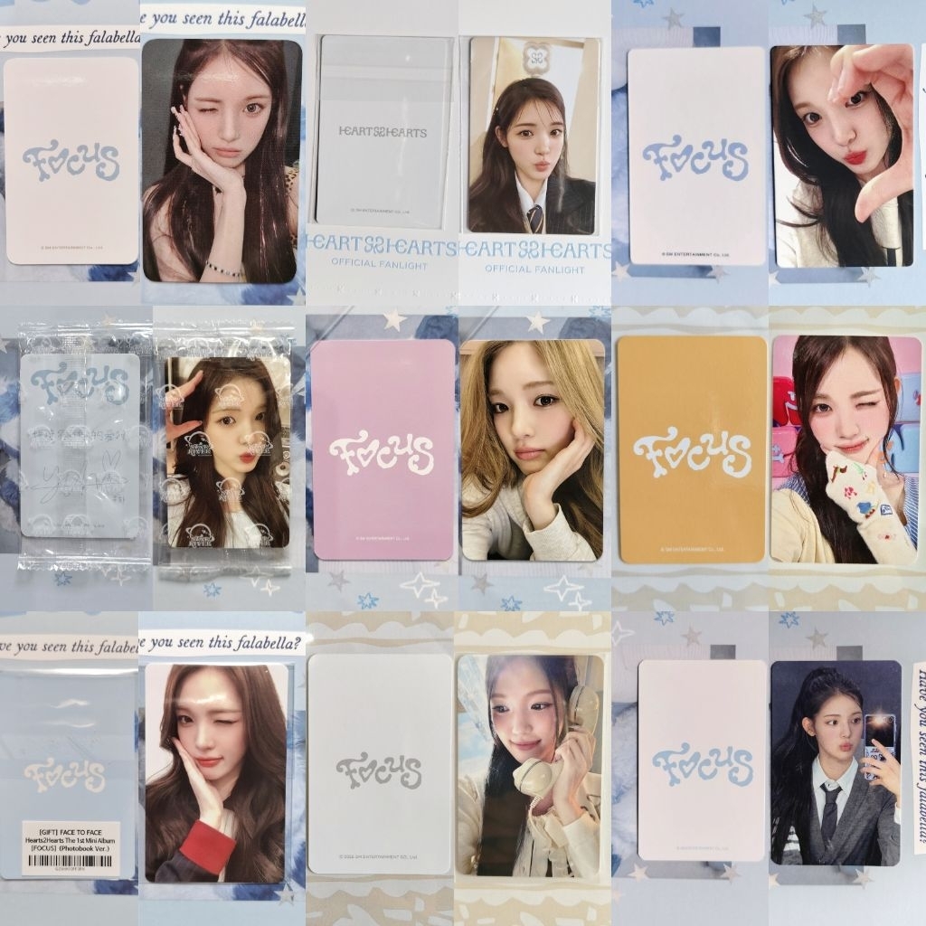PC Yuha Official Hearts2Hearts/Yuha Photocard Official