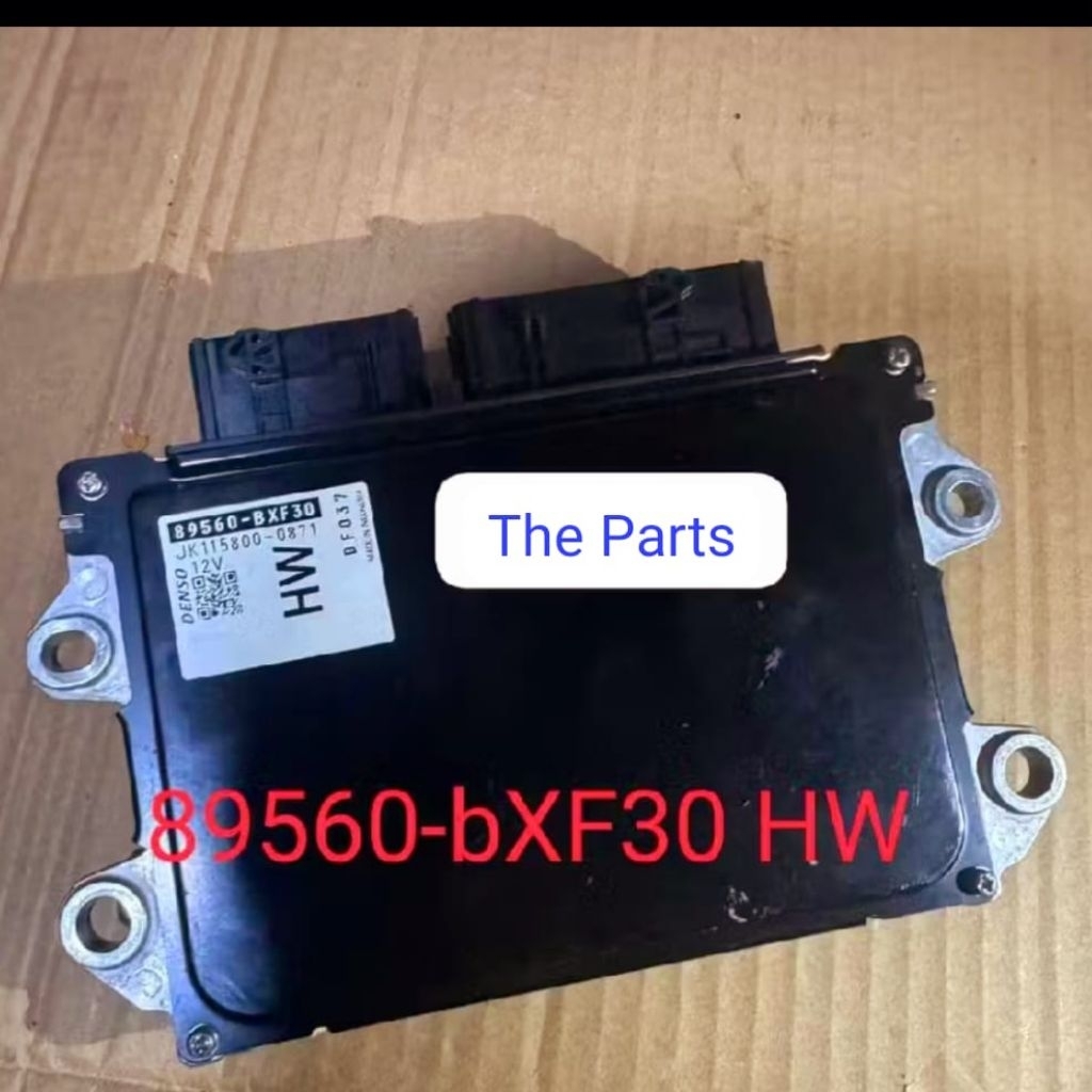 Ecu Ecm Komputer Computer 89560 BXF30 GW Toyota All New Avanza Ayla Agya Manual MT Original Lelangan