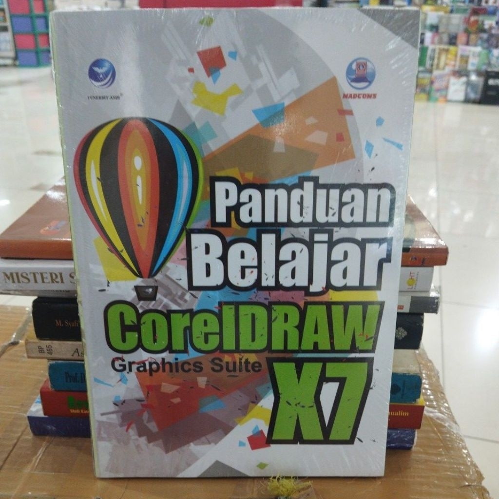 "Original" Panduan Belajar Coreldraw X7 Grapics Suite By Madcoms