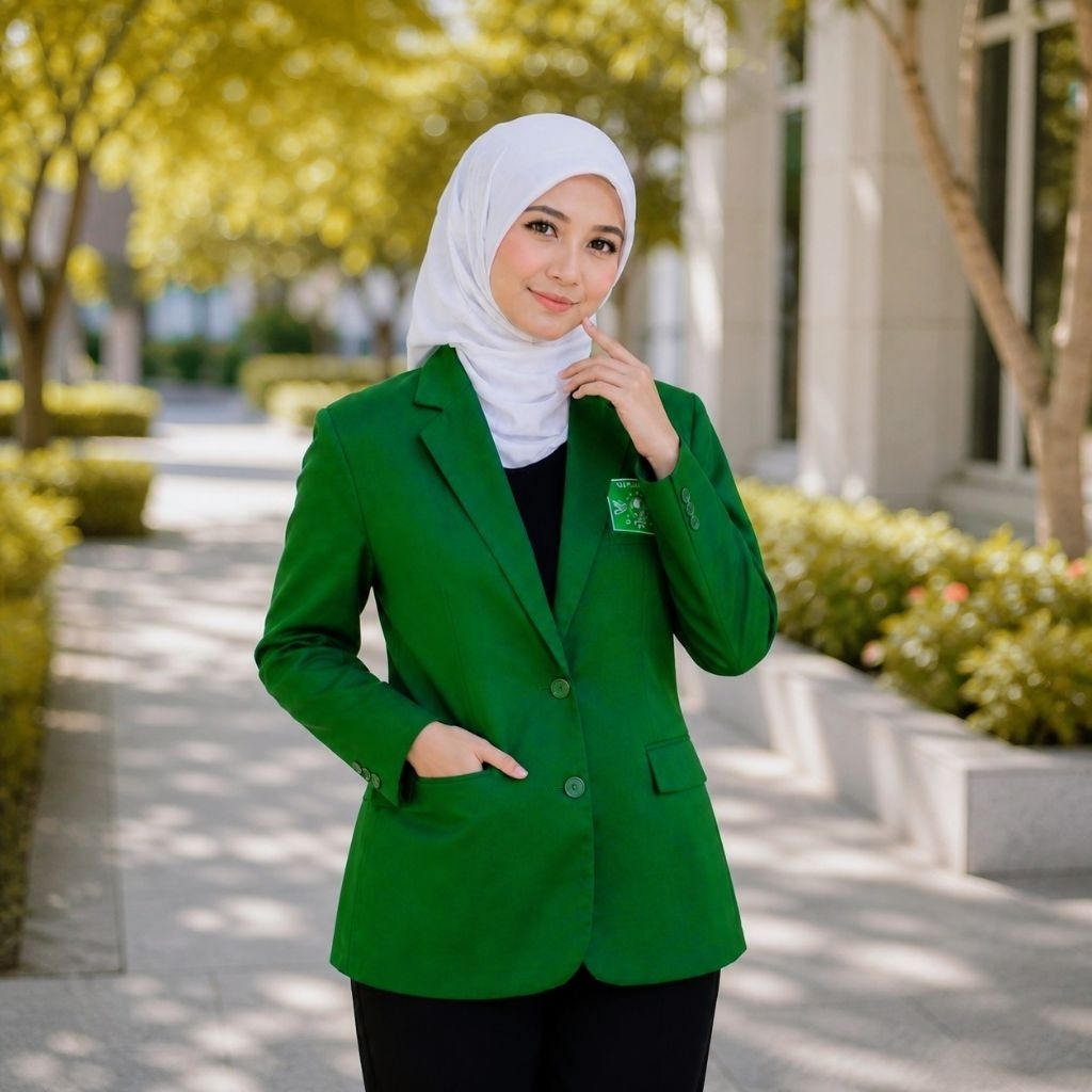 JAS MUSLIMAT NU LENGKAP DENGAN NAMA DAN LOGO MUSLIMAT