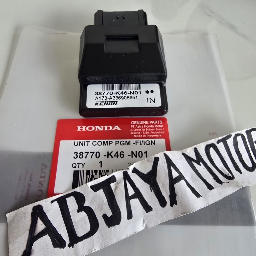 Ecu Ecm Cdi Vario 110 FI Beat FI Scoopy F1 K46 stater Kasar
