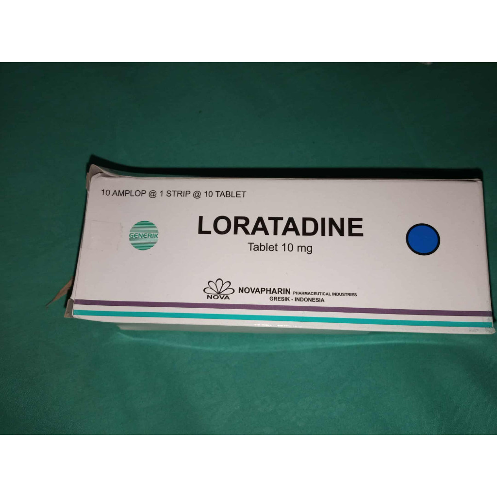 LORATADINE 10 MG NOVAPHARIN