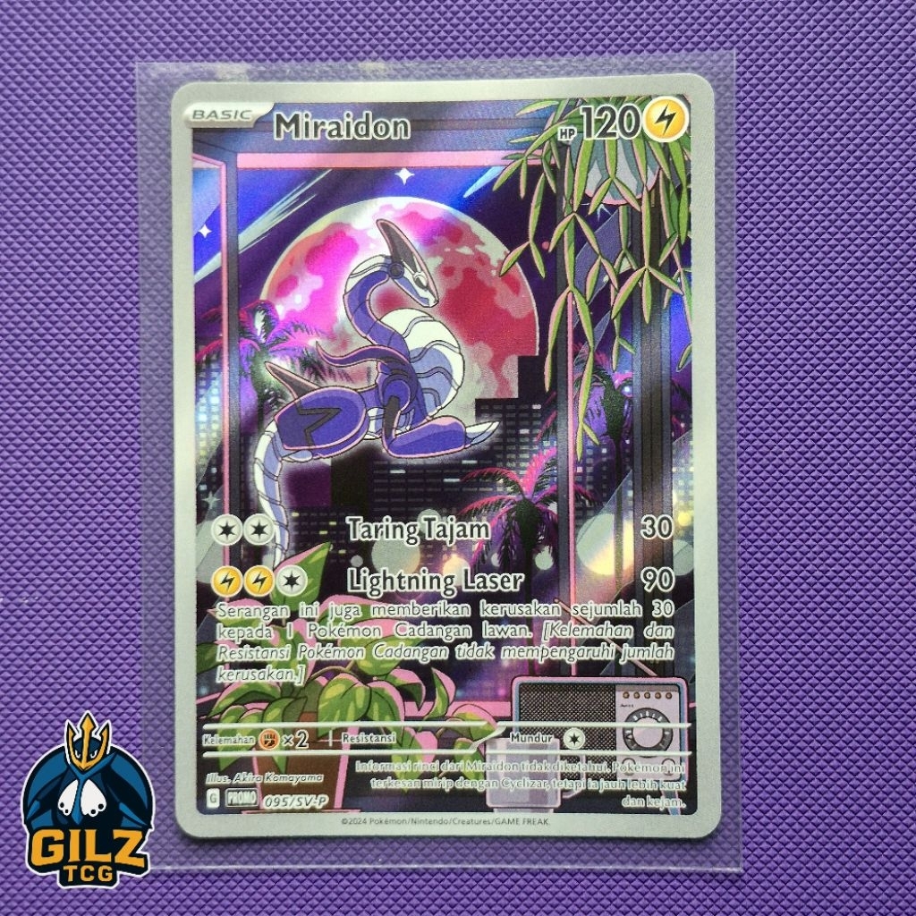 Kartu Pokemon Promo Miraidon 095/Sv-P