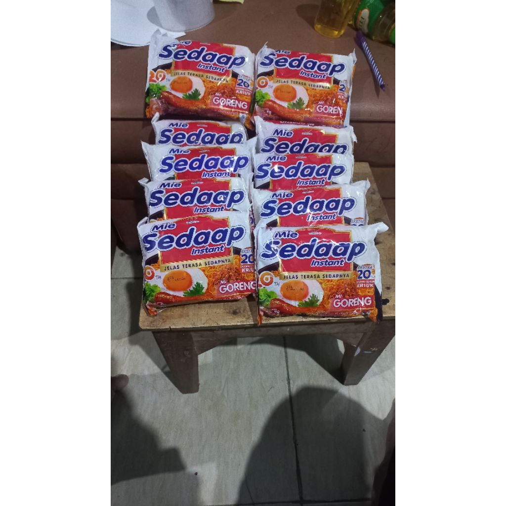 Mie sedap goreng kriuk