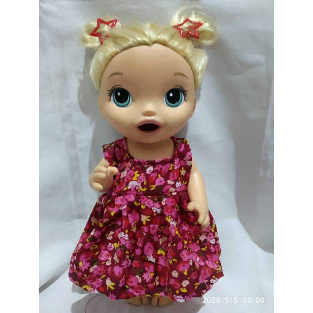 dress kutung baby Alive baju boneka baby alive