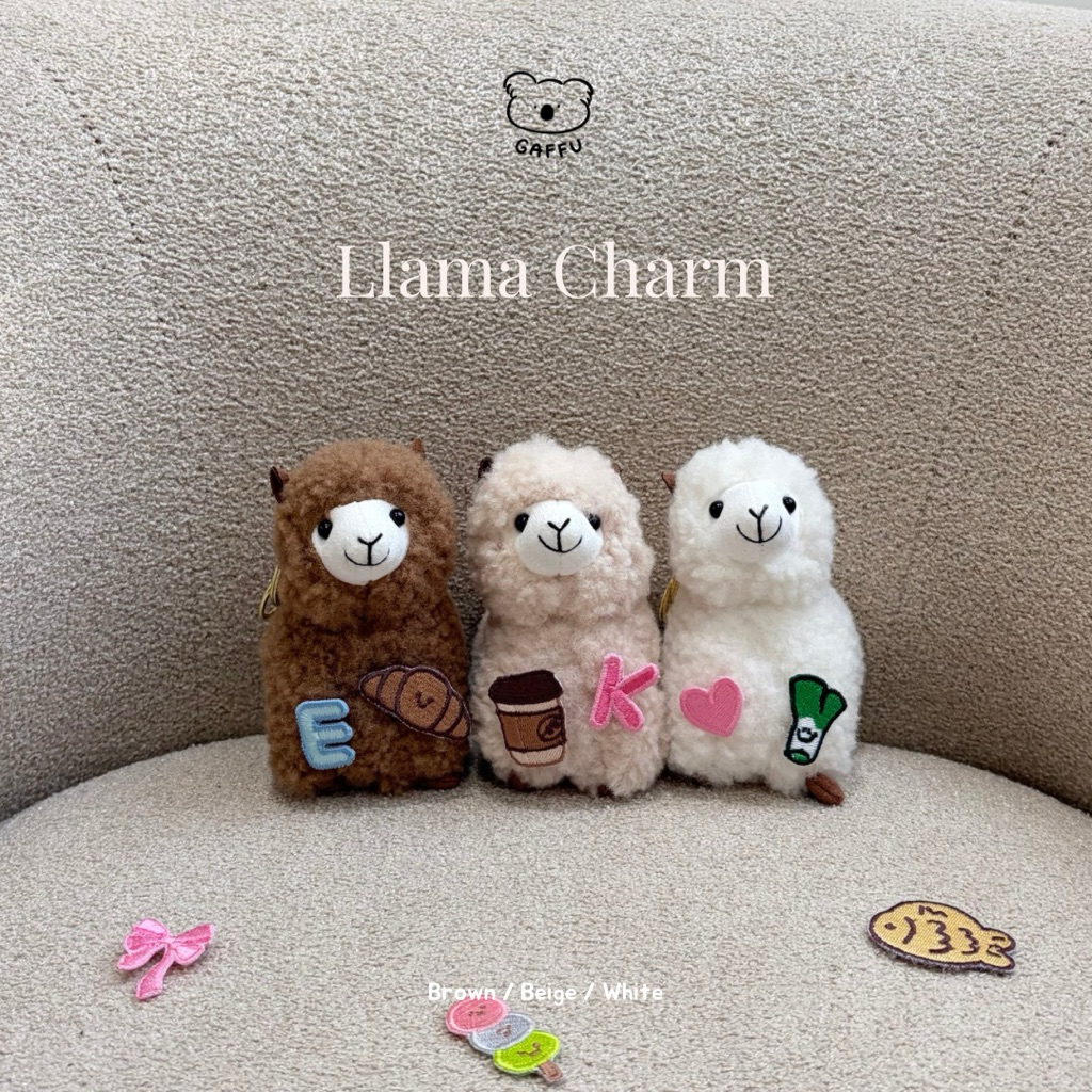 Gaffu | Alpaca Bag Charm | Alpaca Bag Charm Custom | Llama Bag Charm | Cute Bagcharm Custom | Gantun