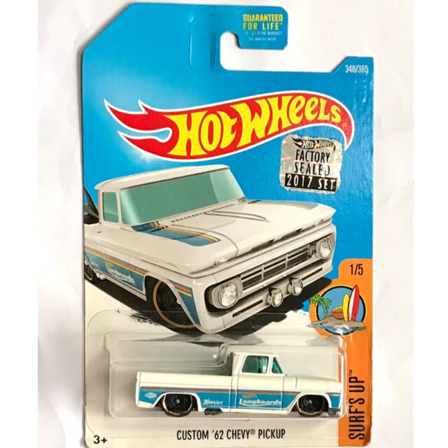 HOT WHEELS - CUSTOM ‘62 CHEVY PICKUP  FS