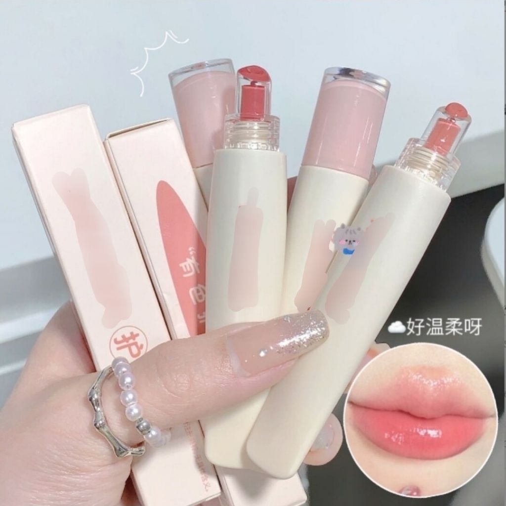 Kekemood Mirror Water Lip Gloss 4 Colors Moisturizing Lip Gloss
