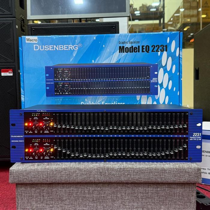 Dusenberg Graphic Equalizer EQ – 2231 XL Full Macro Dusen Berg – Garansi Resmi 2 Tahun