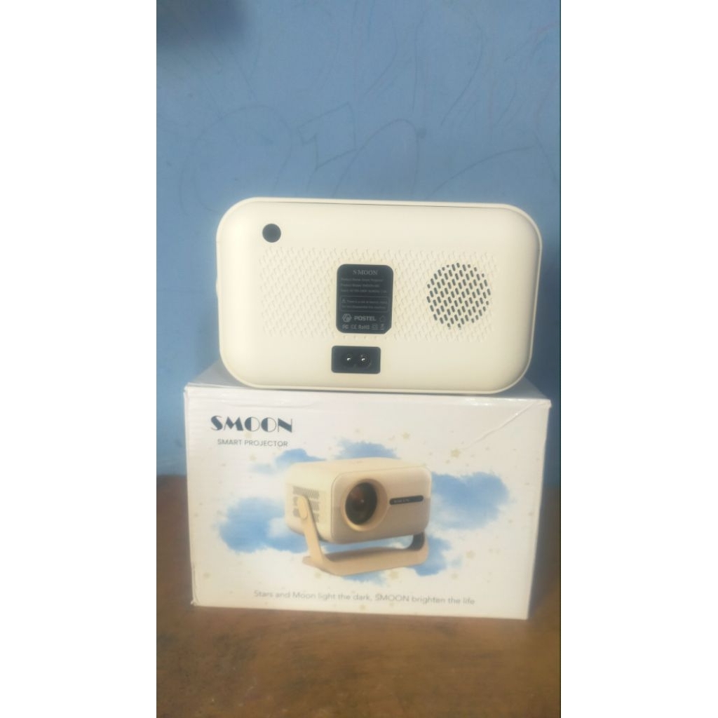 Proyektor Smoon 480 ULTRA - NETFLIX - YOUTUBE - PRIME -  ANDROID - LCD LAYAR 480ANSI