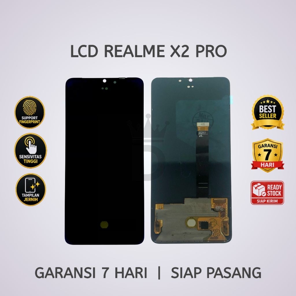 LCD TOUCHSCREEN OLED FINGERPRINT REALME X2 PRO FULLSET