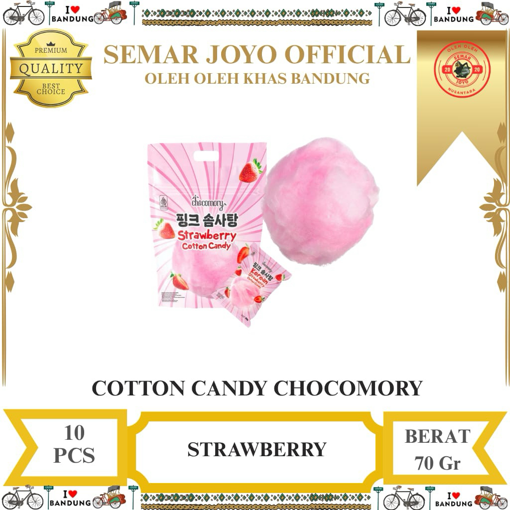 cotton candy Strawberry by Chocomory